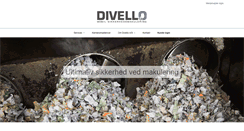 Desktop Screenshot of divello.dk